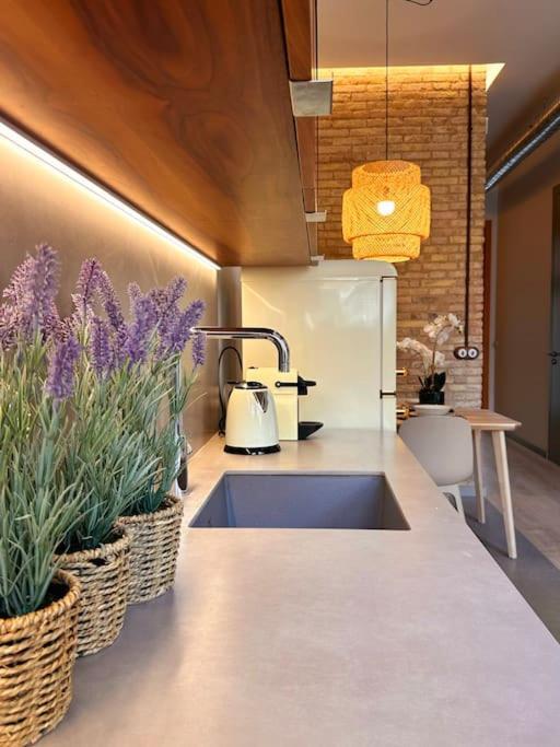 瓦伦西亚Tradicional Casa Con Patio Ruzafa公寓 外观 照片