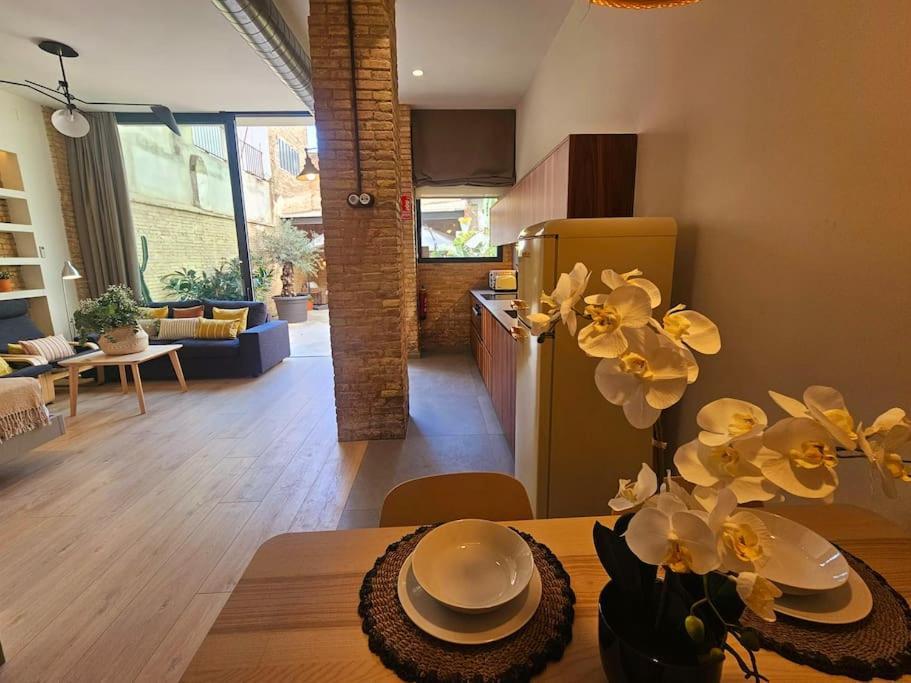 瓦伦西亚Tradicional Casa Con Patio Ruzafa公寓 外观 照片