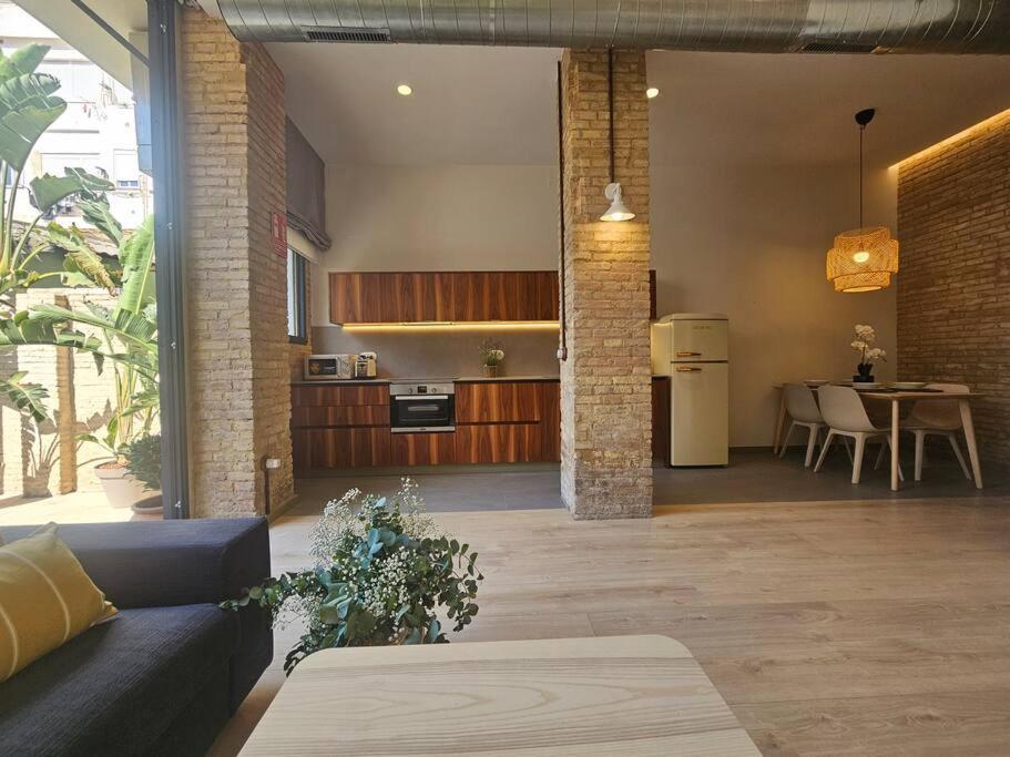 瓦伦西亚Tradicional Casa Con Patio Ruzafa公寓 外观 照片