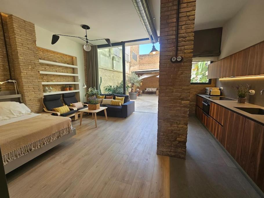 瓦伦西亚Tradicional Casa Con Patio Ruzafa公寓 外观 照片